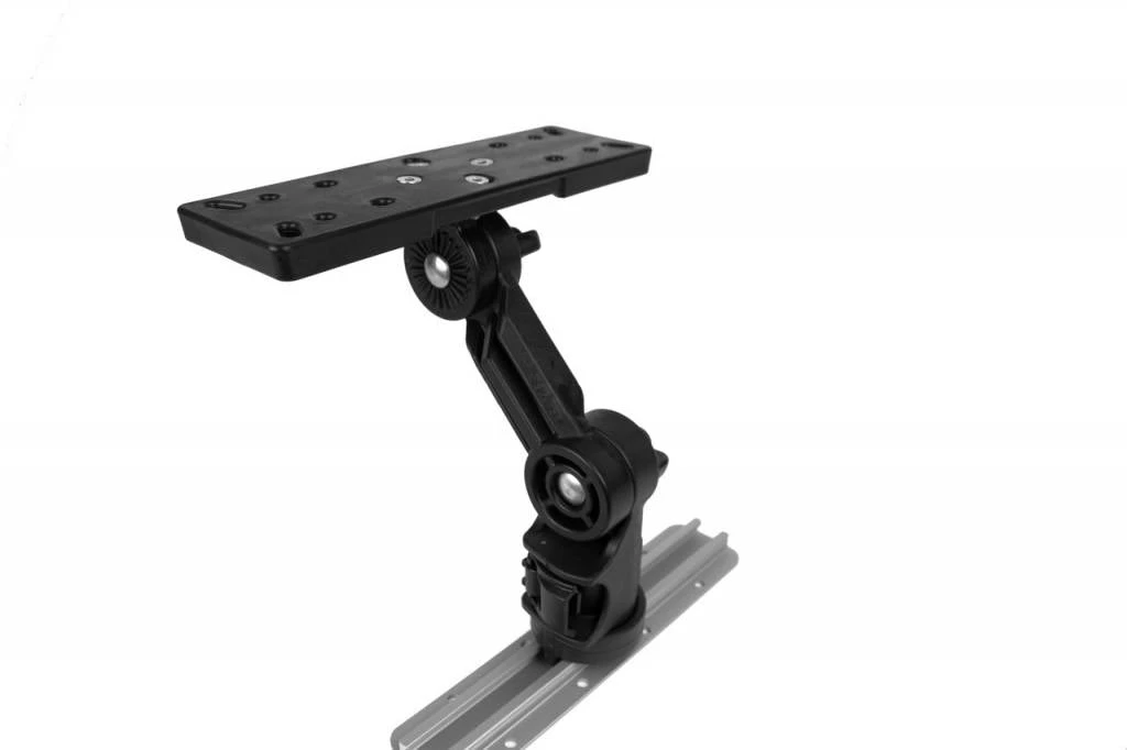 YakAttack Rectangular Fish Finder Mount With Track Mounted LockNLoad Mounting System Hardware And Mounts 1 YakAttack Rectangular Fish Finder Mount With Track Mounted LockNLoad Mounting System Hardware And Mounts